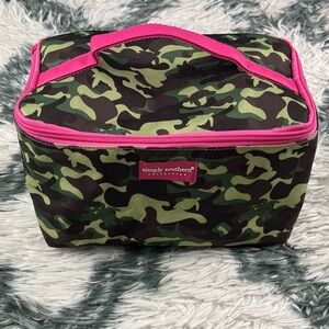 Simply Southern Green Camo Turtles Insulated Lunch Bag